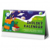 Press Group Stolový kalendár riadkový 30 x 17 cm - Školský 2026 / 2027