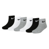 Nike 6 Pack Ankle Socks Childrens Mixed C10-C13