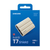 Samsung T7 Shield/1TB/SSD/Externí/2.5''/Béžová/3R MU-PE1T0K/EU