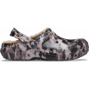 Crocs Classic Lined Bleach Dye Clog Black Velikost: EU 39-40 (M7/W9) (X)