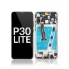 LCD displej + dotyková plocha Huawei P30 Lite, s rámom - modrý, 24MPX verzia (MAR-LX1M)