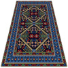 vinylový koberec vinylový koberec Geometrické retro kvety dww-w0000665