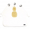 Slnečná clona Kurtis Baby Peace - Pineapple Gold/White