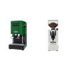 Gaggia New Classic E24, green + Eureka Mignon XL, CR white