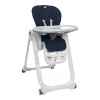 CHICCO Stolička jedálenská Polly Magic Relax - Blue Passion 90x58x29 biela