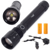 Bailong policajná LED baterka XHP50 zoom