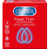Durex Feel Thin Extra Lubricated 3 ks