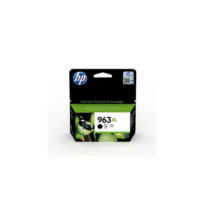 Inkoustová náplň HP 963XL černá (black, 2000p) pro HP OfficeJet Pro 9010, 9013, HP OfficeJet Pro 9020 (3JA30AE)