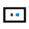Waveshare 10,1-palcový kapacitný dotykový LCD displej (B) s puzdrom, 1280 × 800, HDMI, IPS obrazovka