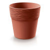 kvetináč 14,5cm FURU DFA145-7598U meď plastový PROSPERPLAST