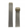 Náhradný remienok strieborný, kovový, pletený, 22mm (Náhradný remienok strieborný, kovový, pletený, 22mm)