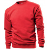 Mikina STEDMAN SWEATSHIRT Scarlet červená S