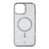 Zadný kryt Cellularline Sparkle Mag s podporou Magsafe pre Apple iPhone 15, číry
