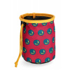 Vrecko na magnézium La Sportiva Climbing On The Moon Chalk Bag - fucsia/giallo