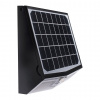 Ecolamp Exteriérové solárne nástenné LED svietidlo Solar, 1x LED 15w, čierna, pohybový senzor, ovládač