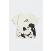 adidas tričko detské bavlnené s elastanom DISNEY MICKEY MOUSE KG6112 béžová 98