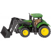 SIKU Blister traktor John Deere s čelním nakladačem model kov 1395