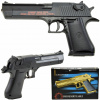 METAL BB GUN REPLICA DESERT EAGLE SOLID HEAVY ASG AIRSOFT + Nálepková kniha, komiks Shop_lolki (KOVOVÁ GUĽOVÁ REPLIKA PÚŠNY EAGLE PEVNÝ ŤAŽKÝ ASG AIRSOFT)