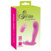 Vibrátor bodu G Sweet smile ružový 11,7 cm silikón