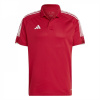 adidas Tiro 23 League pánske polo tričko Team Power Red XS