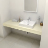 Sapho TAILOR dosky TAILOR rockstone doska 140x50 cm, prevedenie límca F TR140F