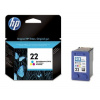 Atrament HP Ink No 22 barevná, C9352AE