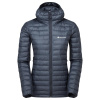 Dámska bunda Montane ICARUS LITE HOODIE W ECLIPSE BLUE