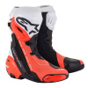 ALPINESTARS boty SUPERTECH R VENTED, ALPINESTARS (černá/bílá/červená fluo, vel. 38)