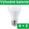 ELWATT LED žiarovka ONLed - výhodné balenie 4 + 2 - A60 E27 15W - 1555lm Typ svetla: Teplá biela 3000K