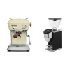 Ascaso Dream PID, Sweet Cream + Rocket Espresso FAUSTINO 3.1, black
