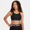 Nike Dri-FIT One Big Kids' (Girls') Sports Bra Black/White 9-10 rokov