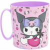 KUROMI HELLO KITTY mačka hrnček do mikrovlnky 390ml