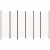 vidaXL 6-panelový paraván biely 300x180 cm