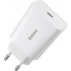 NONAME Baseus CCFS-SN02 Speed Mini Nabíječka USB-C 20W White
