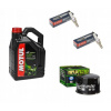 Suzuki Burgman 650 AN650 Motul 4L + filter + sviečky (Suzuki Burgman 650 AN650 Motul 4L + filter + sviečky)