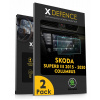 Hybridné sklo xDefence ŠKODA SUPERB III 2015 - 2020 COLUMBUS pre navigáciu 0