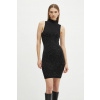 Šaty Guess CALISTA čierna farba, mini, priliehavé, W5RK25 Z2YJ2 W5RK25.Z2YJ2 M
