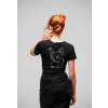 Mosquito Bites Tričko Punk Dog Dámske Farba: Čierna (Black), Veľkosť: XXXL, Grafika: Vzadu (Back)