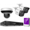 Súprava na monitorovanie Hikvision IPCAM-B4/T4/PTZ-PoE-KIT