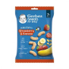 GERBER Snacks kukuričné chrumky jahoda a banán 28 g