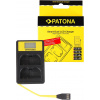 Nabíjačka PATONA pre Dual Nikon EN-EL15 s LCD, USB (PT141624)
