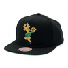Kšiltovka Mitchell & Ness - Shine On Snapback Hwc - Milwaukee Bucks - Black