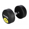 Pogumovaná jednoruční činka HMS HG Pro 27,5 kg
