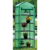 Strend Pro Greenhouse X085 fólia 690x490x2000 mm (Parenisko s kovovým rámom. Fóliovník s policovým regálom 69x49x200 cm )