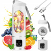 Prenosný mixér s USB 10 čepeľami 450 ml na čistenie koktailov a smoothie