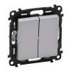 LEGRAND Vypínač VALENA LIFE 752305 č.5 hliník