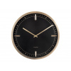 Designové nástěnné hodiny 5727BK Karlsson 42cm