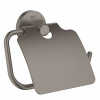 Grohe Essentials Držiak toaletného papiera, kefovaný tmavý grafit 40367AL1-GR