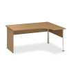 Interiér Říčany Ergonomický stôl ProOffice A 180 x 120/80 cm, pravý, buk