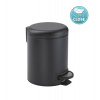 Gedy POTTY odpadkový koš 3l, Soft Close, čierna mat